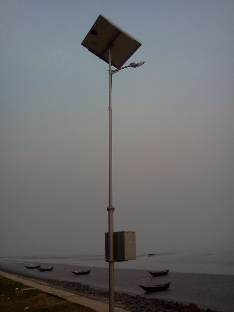 24W Solar Street Light st Khejuri, Paschim Medinipur, W.B.