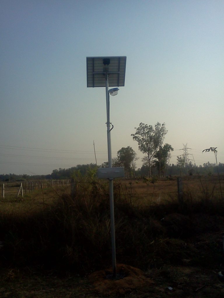 Solar street Light, Chattisgarh